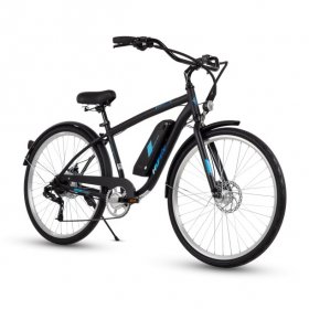 Huffy Everett 27.5" Men's Comfort Electric Bike, 36v, 350W, UL 2849 Compliant