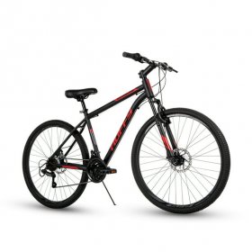 Huffy 27.5 in. Rangeline Men's Mountain Bikes, Black and Red